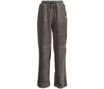 Musium Div. Cordhose mit Logo-Stickerei