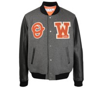 OW College-Jacke mit Patch