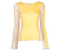Langarmshirt mit Einsätzen