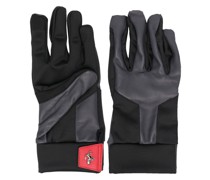 Handschuhe mit Logo-Schild