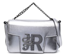Handtasche im Metallic-Look