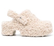 Faux-Shearling-Clogs