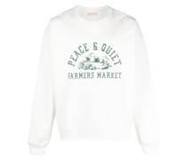 Sweatshirt mit grafischem Print