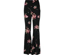 Hose mit Blumen-Print