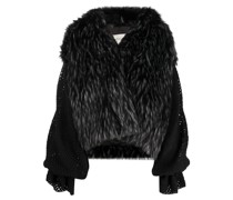 TU LIZE' Oversized-Jacke aus Faux Fur