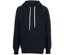 Gestrickter Hoodie mit Logo