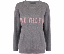 Intarsien-Pullover aus Kaschmir