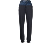 Zweifarbige Jeans