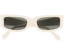 Sonnenbrille mit eckigem Gestell