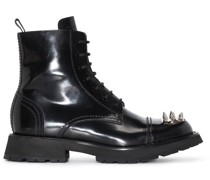 Bikerstiefel mit Nieten