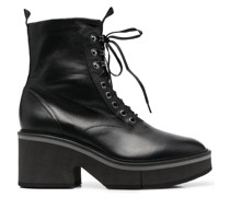 Agnes Stiefel im Military-Look 80mm