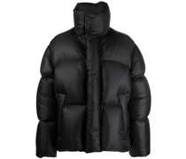 Gefütterte Jacke mit Stehkragen