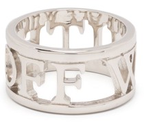 Bookish Ring mit Cut-Outs