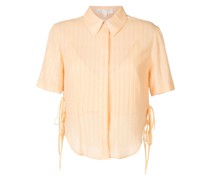 Kurzärmelige Bluse mit Knöpfen