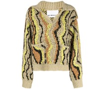 Grob gestrickter Pullover