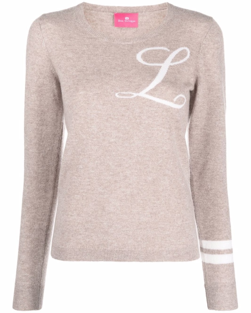 DeeOcleppo Damen Intarsien-Pullover