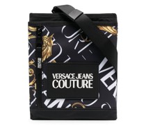 Schultertasche mit Barocco-Print