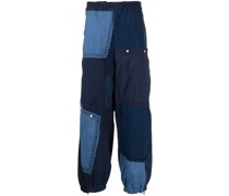 Hose im Patchwork-Look