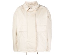 Gefütterte Jacke mit Reißverschluss