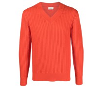 V-neck knitted Pullover