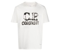Ausgeblichenes T-Shirt mit Logo