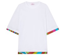 T-Shirt mit Iride-Print