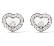 18kt 'Happy Diamonds Icons' Weißgoldohrstecker