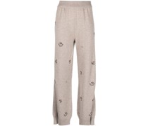 Hose mit Stickerei