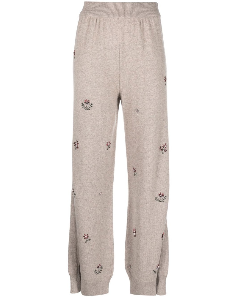 Barrie Damen Hose mit Stickerei