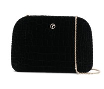 La Prima Clutch mit Kroko-Optik
