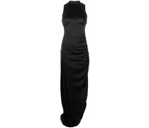 Rückenfreies Seidenkleid