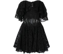 Minikleid mit Ösen