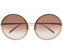 Sonnenbrille mit rundem Gestell