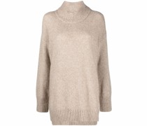 Kaschmirpullover mit Rollkragen