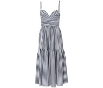 Midikleid mit Streifen