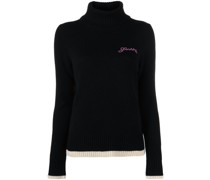 Pullover mit Logo-Stickerei