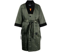 Mantel im Kimono-Look