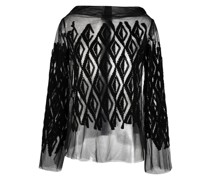 Transparente Bluse