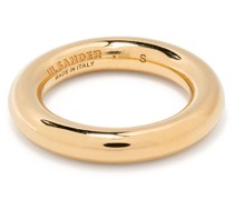 Ring mit poliertem Halo-Band