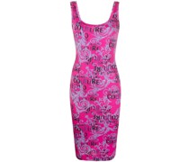 Kleid mit Logo-Print