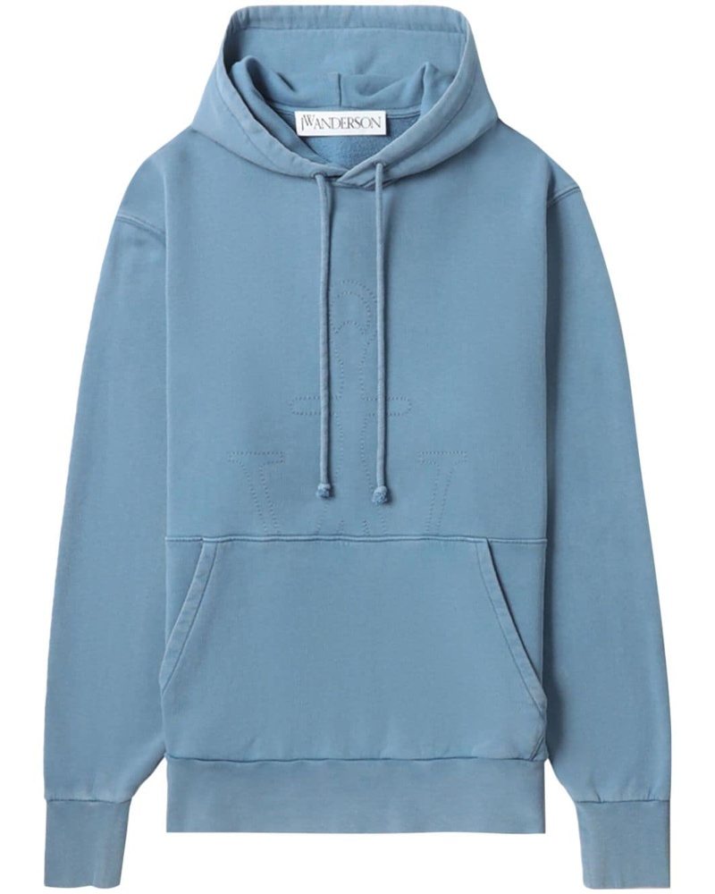 J.W.Anderson Damen Hoodie mit Logo-Stickerei