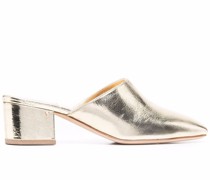 Metallische Daria Mules 50mm