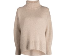 Kaschmirpullover mit Rollkragen