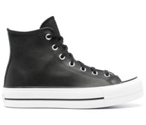 Chuck Taylor leather platform sneakers