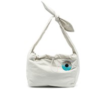 Schultertasche mit Knotendetail
