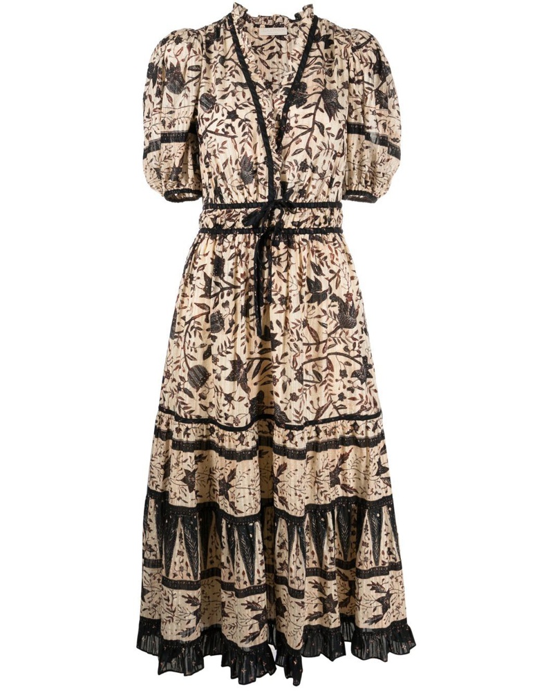 Ulla Johnson Damen Kleid mit Print