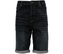 Jeans-Shorts mit Tapered-Bein