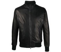 Bomberjacke aus Leder