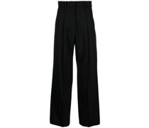 High-Waist-Hose mit Bügelfalten
