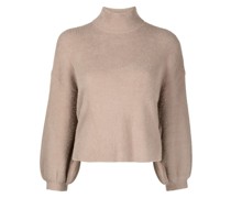 Sweatshirt mit Rollkragen